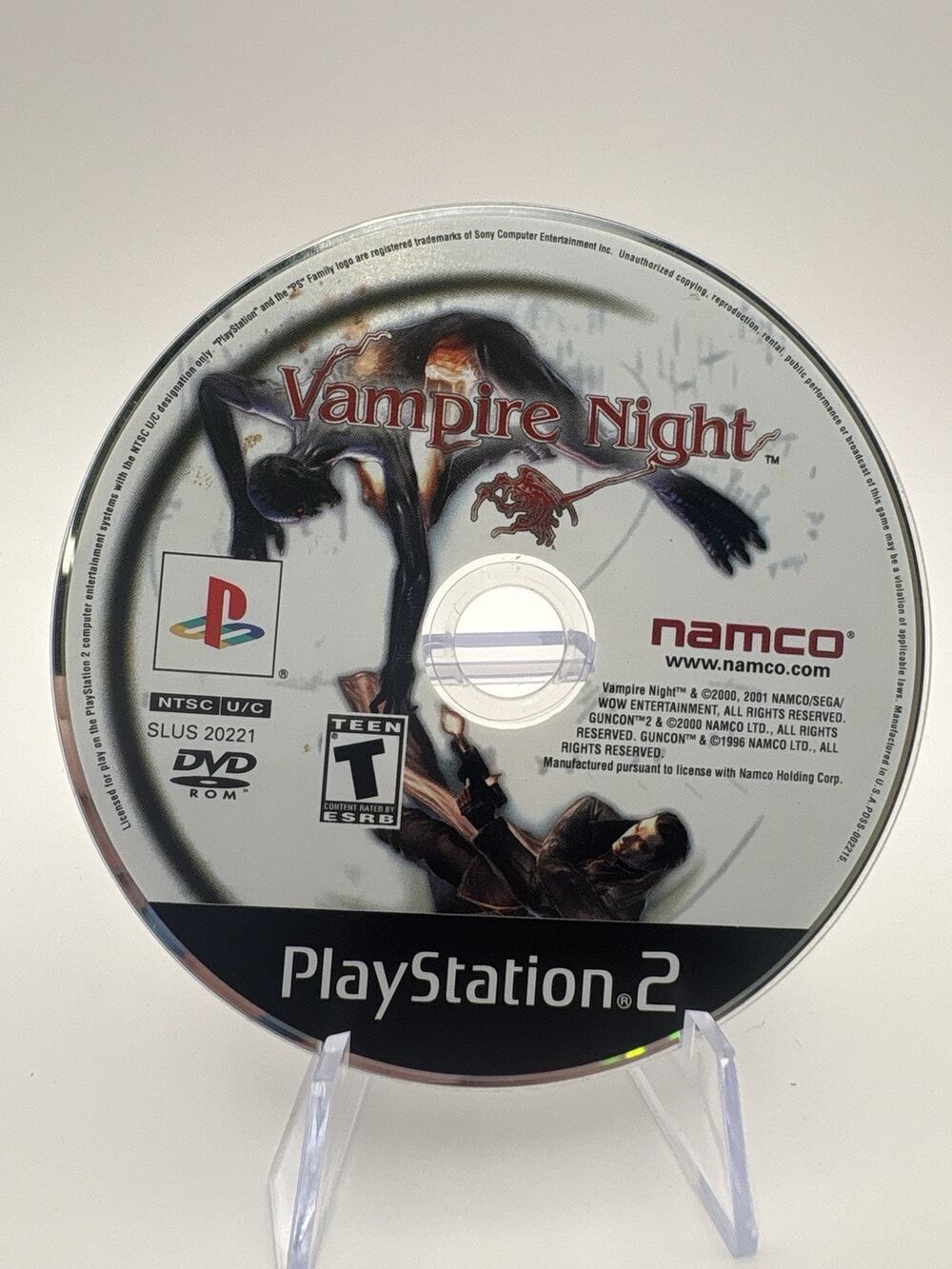 Vampire Night - Sony PlayStation 2, 2001 | Disc Only | Boot Tested
